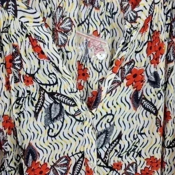 Roamans Plus Size Crinkle Tunic Blouse Top. Brand new size 36W - Picture 6 of 8